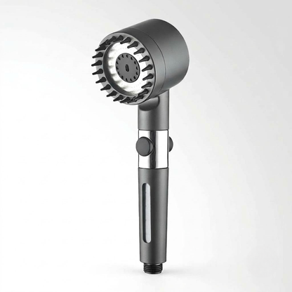 The Filtered Showerhead with the scalp massage head